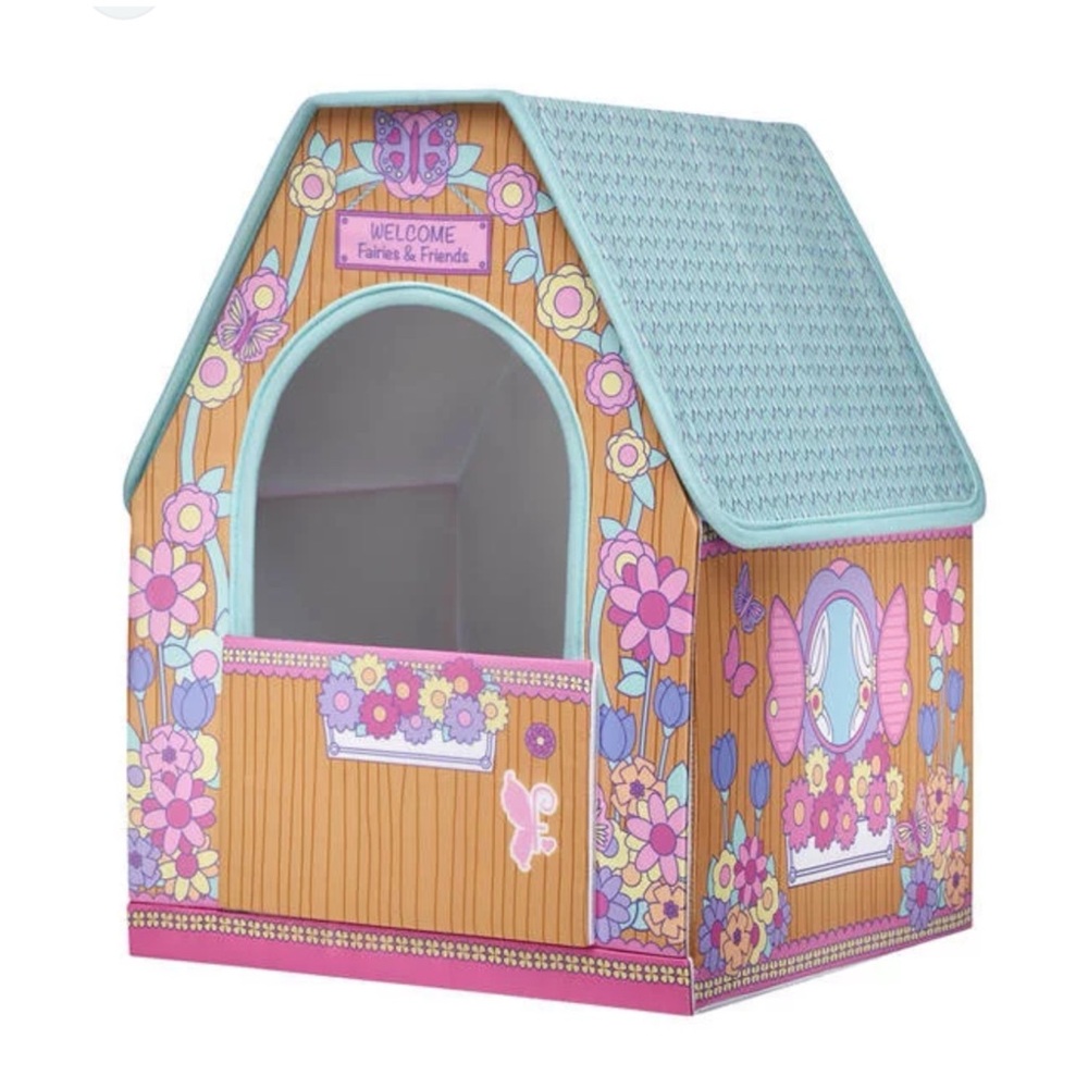 Build-a-Bear Pastel Velcro Beary Fairy Friends Welcome House